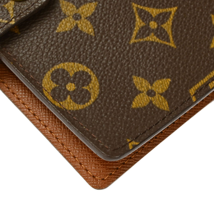 Louis Vuitton Monogram Agenda PM Note Book Cover R20005 Small Good