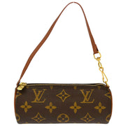 Louis Vuitton Monogram Papillon Attached Pouch Bag