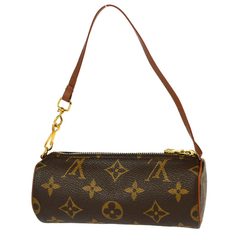 Louis Vuitton Monogram Papillon Attached Pouch Bag