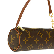 Louis Vuitton Monogram Papillon Attached Pouch Bag