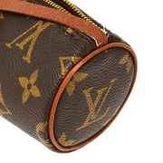 Louis Vuitton Monogram Papillon Attached Pouch Bag