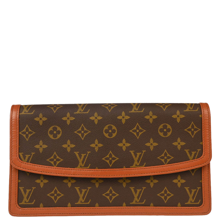 Louis Vuitton 1991 Monogram Pochette Dame Clutch Bag M51810