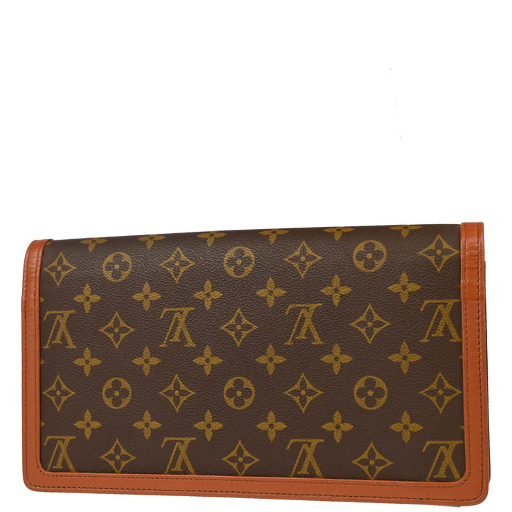 Louis Vuitton 1991 Monogram Pochette Dame Clutch Bag M51810