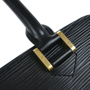 Louis Vuitton 2000 Black Epi Pont Neuf Handbag M52052