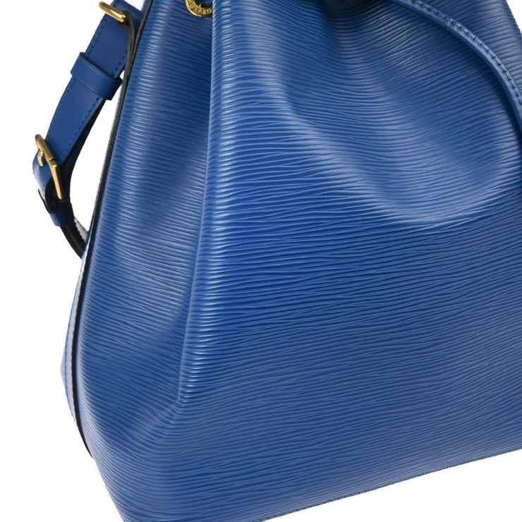 Louis Vuitton 1996 Blue Epi Petite Noe Shoulder Bag M44105