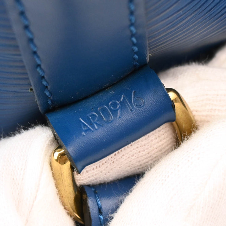 Louis Vuitton 1996 Blue Epi Petite Noe Shoulder Bag M44105