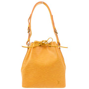 Louis Vuitton Yellow Epi Petite Noe Bucket Shoulder Bag M44109