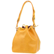 Louis Vuitton Yellow Epi Petite Noe Bucket Shoulder Bag M44109