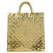 Louis Vuitton 2009 Gold Monogram Miroir Sac Plat Tote Handbag M40268