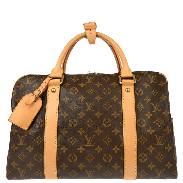 Louis Vuitton 2008 Monogram Carryall Duffle Bag M40074