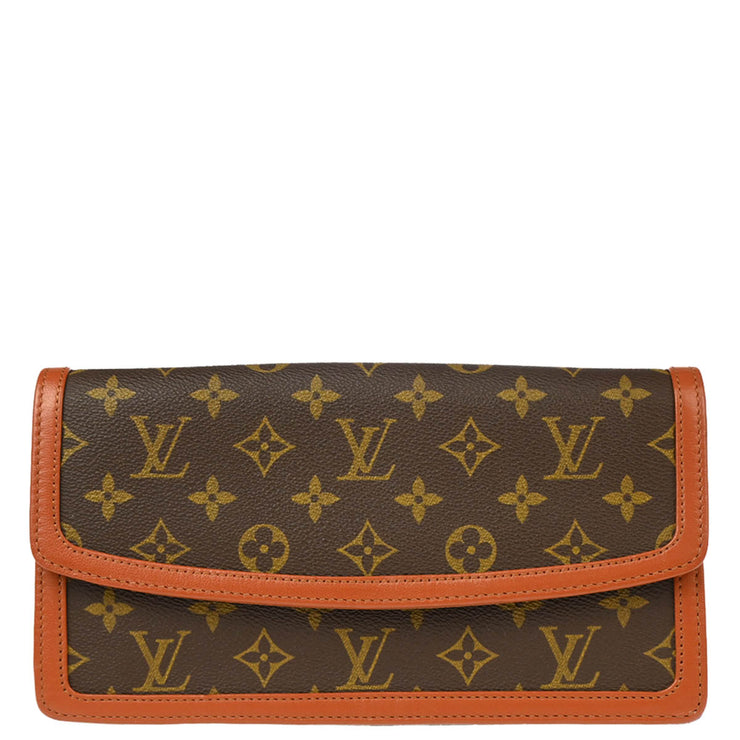 Louis Vuitton 1990 Monogram Pochette Dame PM Clutch M51812