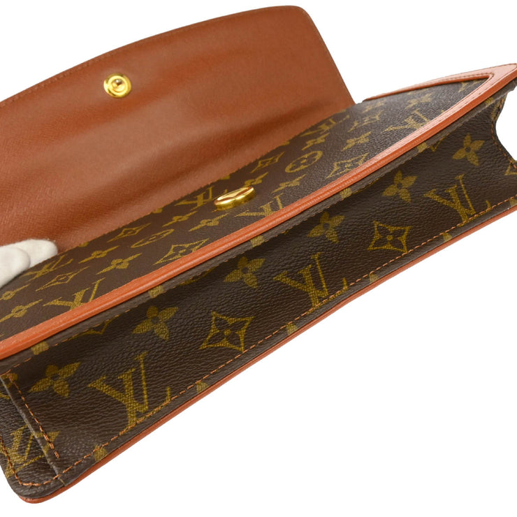 Louis Vuitton 1990 Monogram Pochette Dame PM Clutch M51812