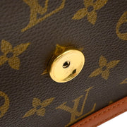 Louis Vuitton 1990 Monogram Pochette Dame PM Clutch M51812