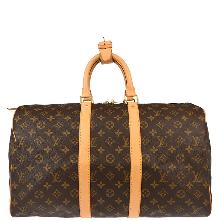 Louis Vuitton 2006 Monogram Keepall 45 Travel Duffle Handbag M41428