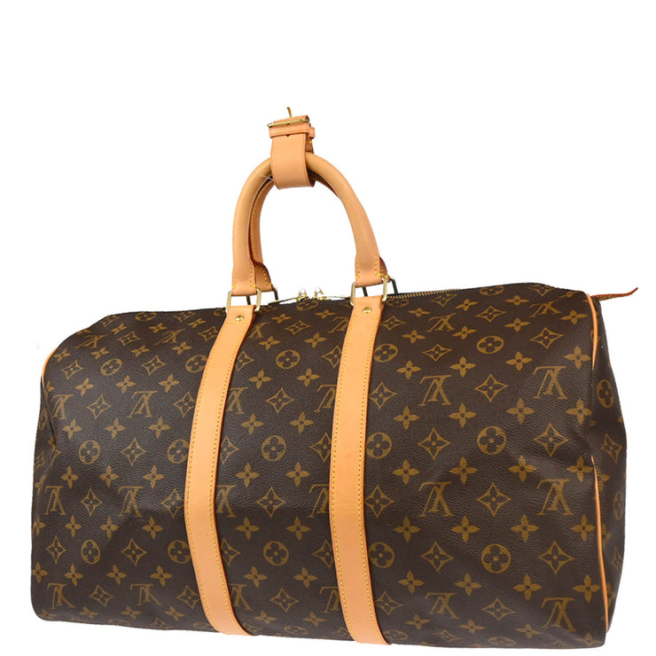 Louis Vuitton 2006 Monogram Keepall 45 Travel Duffle Handbag M41428