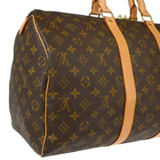 Louis Vuitton 2001 Monogram Keepall 45 Travel Duffle Handbag M41428