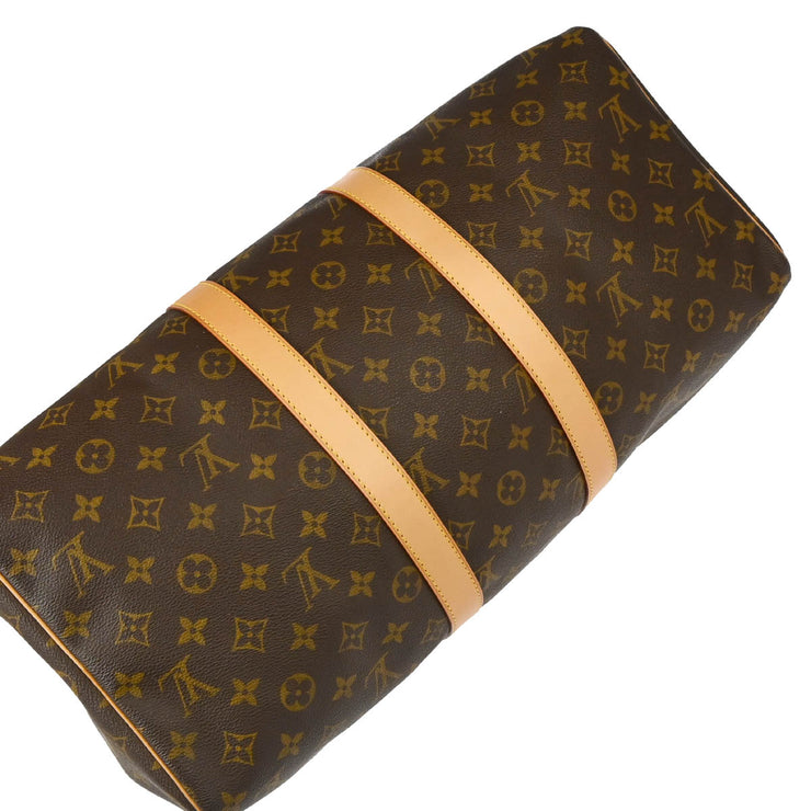 Louis Vuitton 2001 Monogram Keepall 45 Travel Duffle Handbag M41428