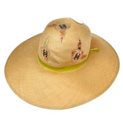 Chanel Straw Hat #57 Beige Small Good