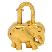 Hermes 1988 Elephant Cadena Gold Small Good