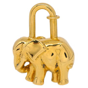 Hermes 1988 Elephant Cadena Gold Small Good