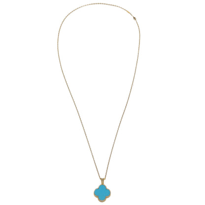 Van Cleef & Arpels Alhambra Secret Pendant Watch Ref.VCAR082Y00 18KYG