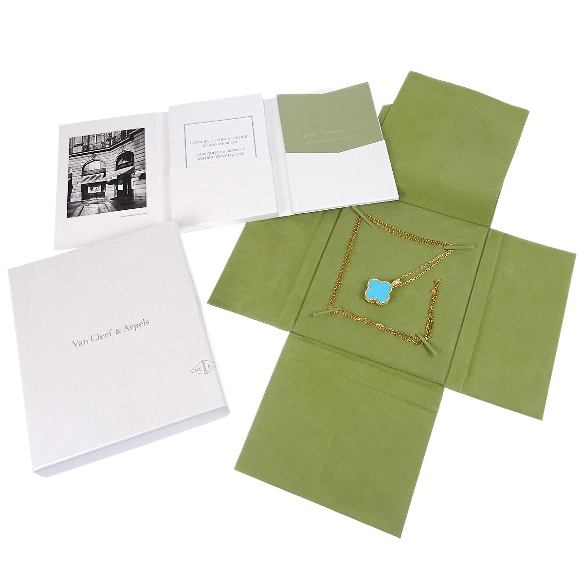 Van Cleef & Arpels Alhambra Secret Pendant Watch Ref.VCAR082Y00 18KYG