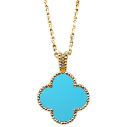 Van Cleef & Arpels Alhambra Secret Pendant Watch Ref.VCAR082Y00 18KYG