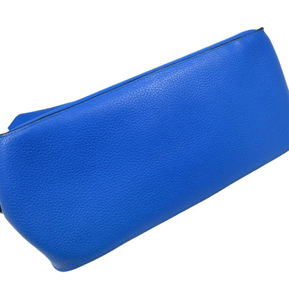 Hermes 2013 Blue Taurillon Clemence Jypsiere 34 Shoulder Bag