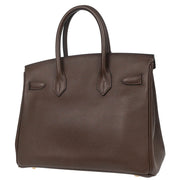 Hermes 2009 Chocolat Epsom Birkin 30 Handbag