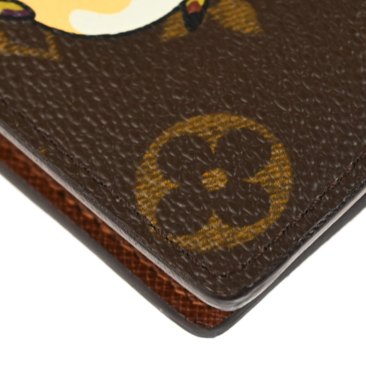 Louis Vuitton 2004 Monogram Porte Cartes Credit Monnaie Wallet M61666