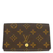 Louis Vuitton 2001 Monogram Porte Monnaie Billet Tresor Wallet M61730