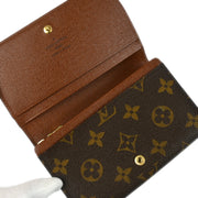 Louis Vuitton 2001 Monogram Porte Monnaie Billet Tresor Wallet M61730