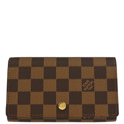 Louis Vuitton 2004 Damier Porte Monnaie Billets Tresor Wallet N61730