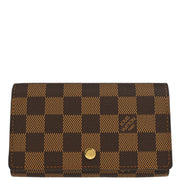 Louis Vuitton 2004 Damier Porte Monnaie Billets Tresor Wallet N61730