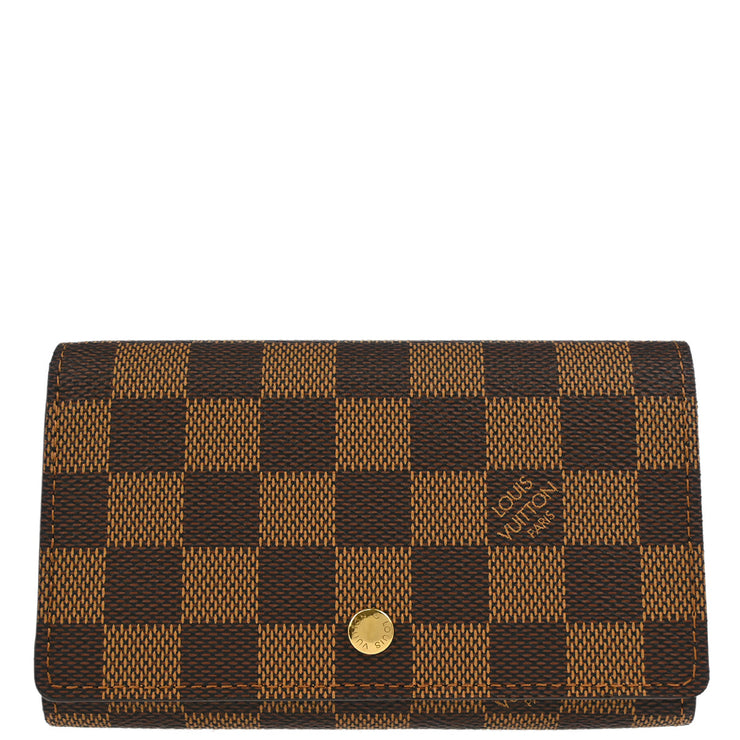 Louis Vuitton 2004 Damier Porte Monnaie Billets Tresor Wallet N61730