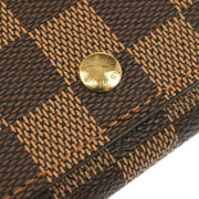 Louis Vuitton 2004 Damier Porte Monnaie Billets Tresor Wallet N61730