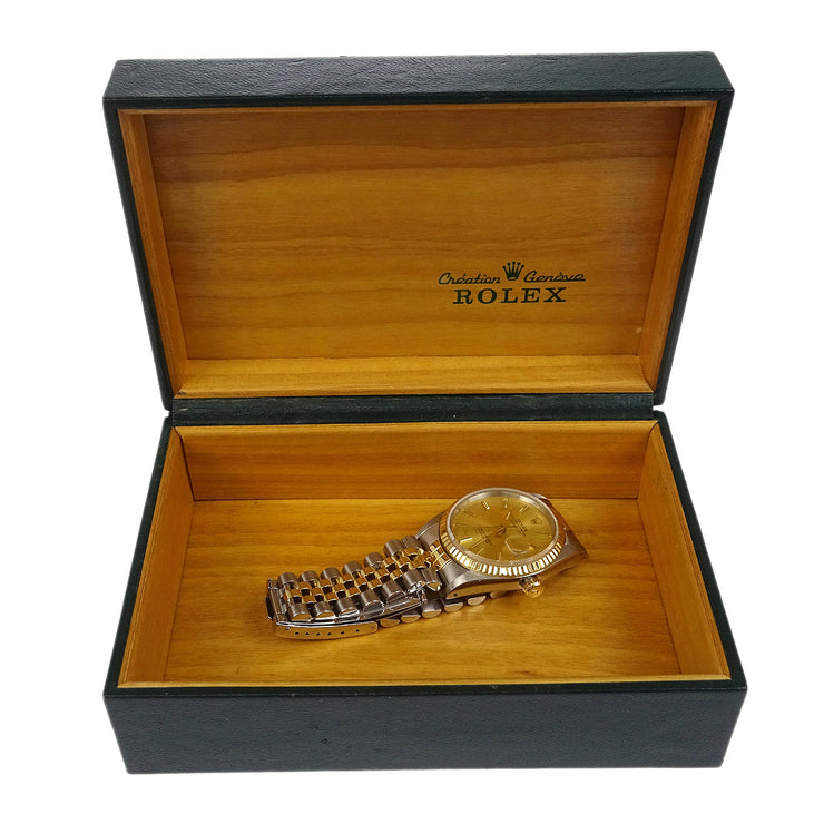 Rolex Oyster Perpetual Datejust Ref.16233 34mm Self-winding Watch 18KYG