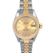 Rolex Oyster Perpetual Datejust 26mm Ref.69173 Watch 18KYG SS