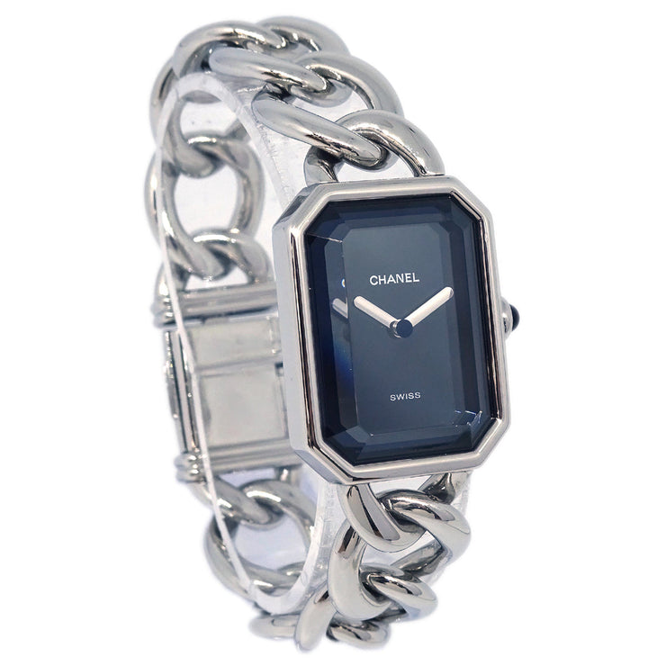 Chanel Premiere Quartz Watch Silver SS #M