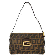 Fendi Brown Zucca Handbag