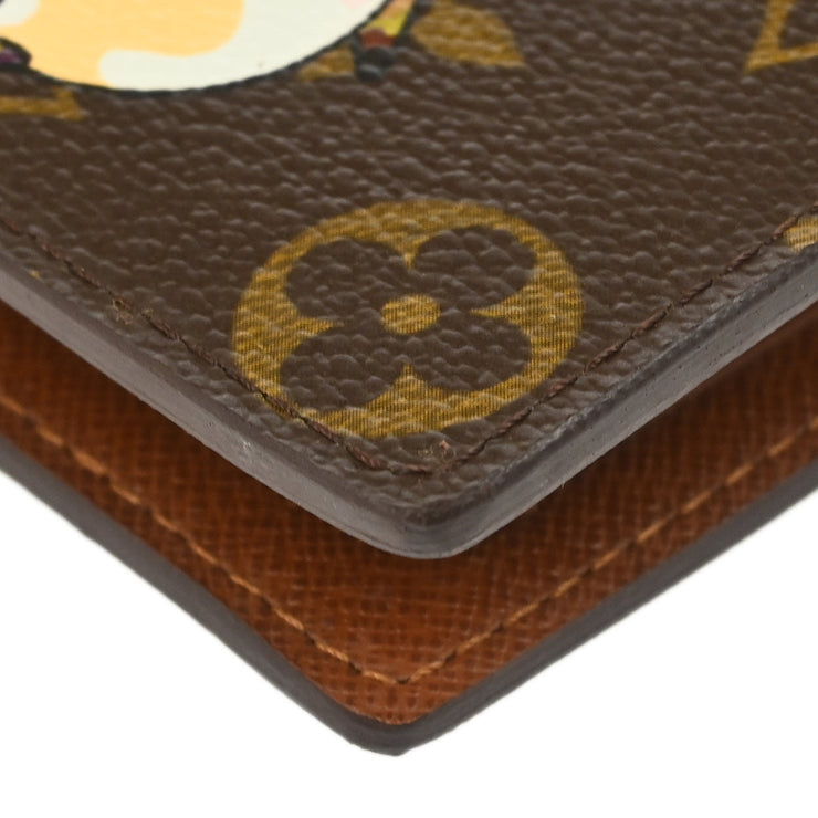 Louis Vuitton 2004 Monogram Porte Cartes Credit Monnaie Wallet M61666