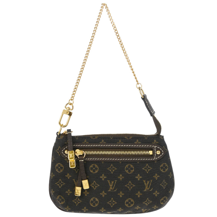 Louis Vuitton 2008 Brown Mini Lin Mini Pochette Accessoires Bag M95668