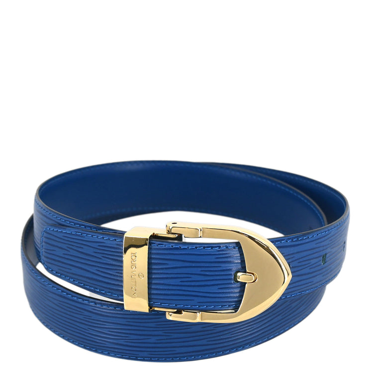 Louis Vuitton Epi Ceinture Classic Buckle Belt R15005Q #110/44 Small Good