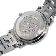 Hermes CL4.230 Clipper Nacre Quartz Watch SS Diamond