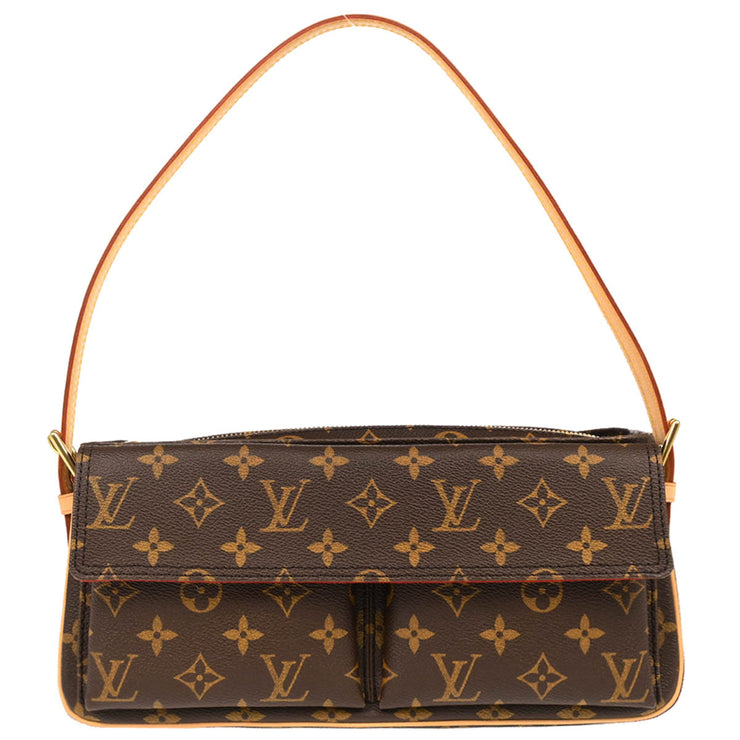 Louis Vuitton 2004 Monogram Viva Cite MM Handbag M51164