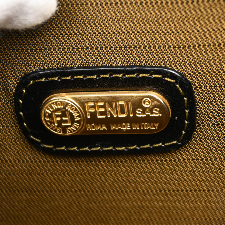 Fendi Brown Canvas Zucca Handbag