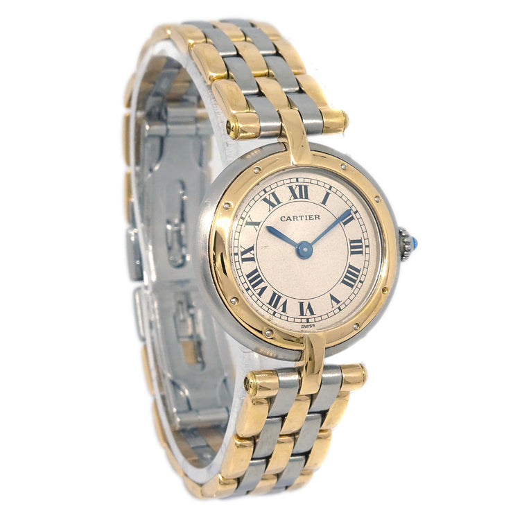 Cartier Panthere Vendome SM Ref.1057920 Quartz Watch 18KYG SS