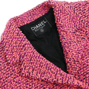 Chanel Single Breasted Jacket Pink