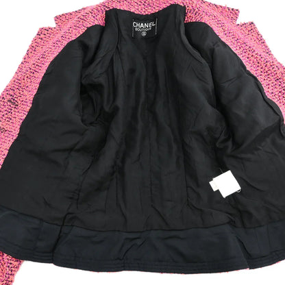Chanel Single Breasted Jacket Pink