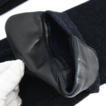 Chanel 2000 Coat Gray Navy #44